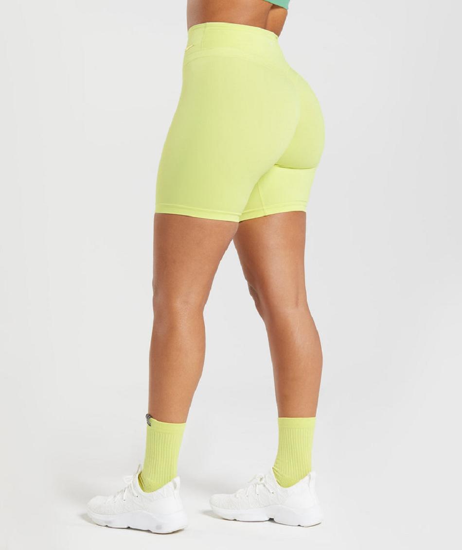 Pantalones Cortos Gymshark Whitney Cycling Mujer Verde | CO 2704XYU